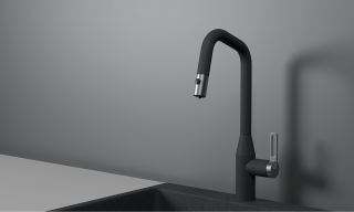 Смеситель для кухни Granula 8171, ГРАФИТ Графит